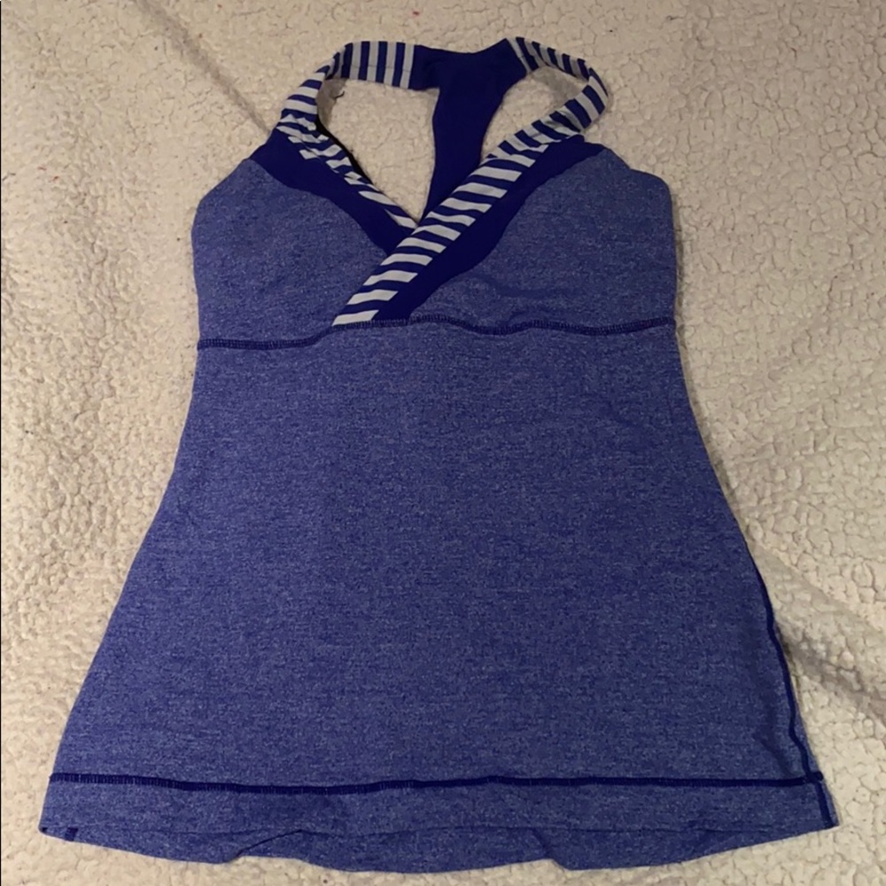Blue Lululemon Top